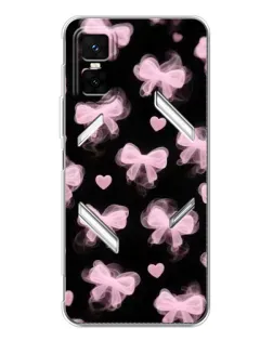 Чехол для Infinix GT 30 Pro с картинкой «Геометрия банта»