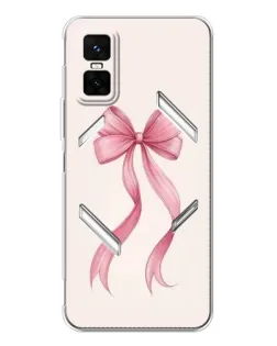 Чехол для Infinix GT 30 Pro с картинкой «Розовый бант»