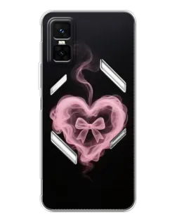 Чехол для Infinix GT 30 Pro с картинкой «Дымчатое сердце»