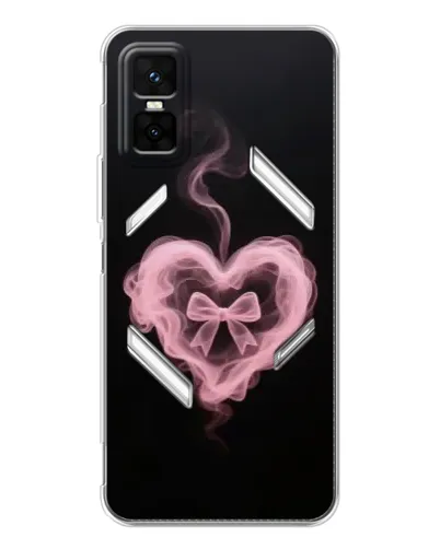 Чехол для Infinix GT 30 Pro с картинкой «Дымчатое сердце»