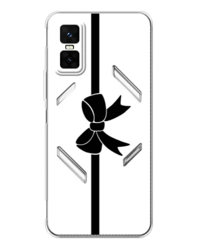 Чехол для Infinix GT 30 Pro с картинкой «Вертикальный бант»