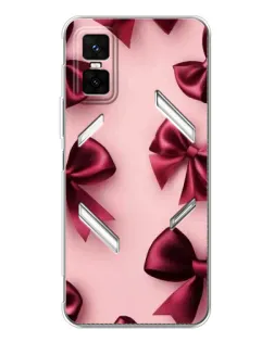 Чехол для Infinix GT 30 Pro с картинкой «Бордовый атлас»