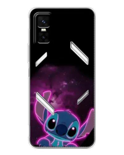 Чехол для Infinix GT 30 Pro с картинкой «Неоновый Stitch»