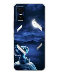 Чехол для Infinix GT 30 Pro с картинкой «Лунная ночь Стича»