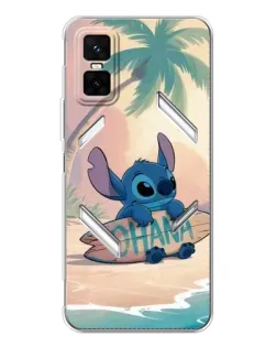 Чехол для Infinix GT 30 Pro с картинкой «Стич на серфе»