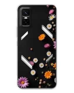 Чехол для Infinix GT 30 Pro с картинкой «Цветочная композиция»