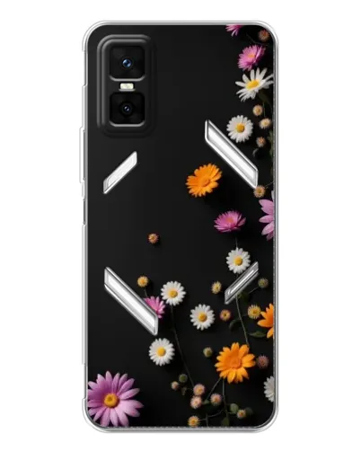 Чехол для Infinix GT 30 Pro с картинкой «Цветочная композиция»