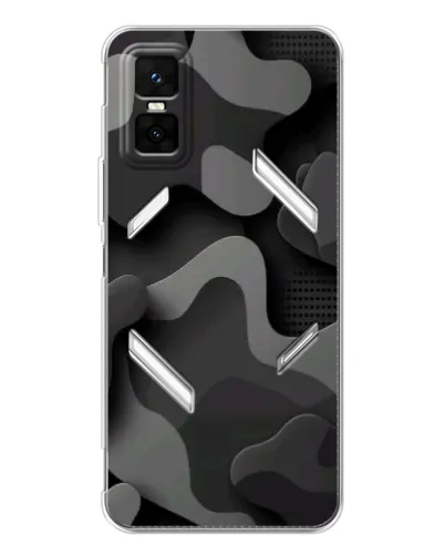 Чехол для Infinix GT 30 Pro с картинкой «Темный абстрактный камуфляж» Чехол для Infinix GT 30 Pro с картинкой «Темный абстрактный камуфляж»