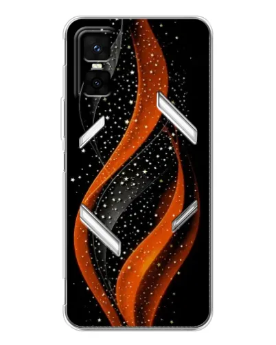 Чехол для Infinix GT 30 Pro с картинкой «Огненная звездная волна» Чехол для Infinix GT 30 Pro с картинкой «Огненная звездная волна»