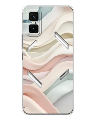 Чехол для Infinix GT 30 Pro с картинкой «Пастельные нежные волны» Чехол для Infinix GT 30 Pro с картинкой «Пастельные нежные волны»