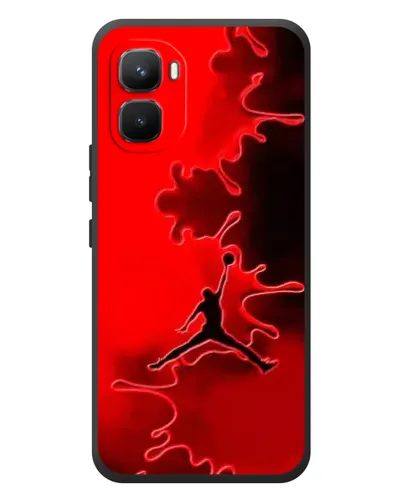 Чехол для Infinix GT 50 Pro с картинкой «Jordan Red Smoke» Чехол для Infinix GT 50 Pro с картинкой «Jordan Red Smoke»