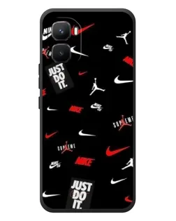 Чехол для Infinix GT 50 Pro с картинкой «Nike Mix Pattern»