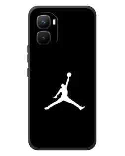 Чехол для Infinix GT 50 Pro с картинкой «Jordan Silhouette»