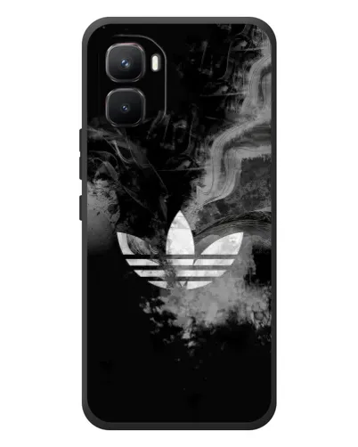 Чехол для Infinix GT 50 Pro с картинкой «Абстрактный дым Adidas»