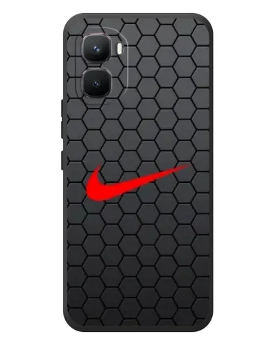 Чехол для Infinix GT 50 Pro с картинкой «Nike — карбоновая сетка» Чехол для Infinix GT 50 Pro с картинкой «Nike — карбоновая сетка»