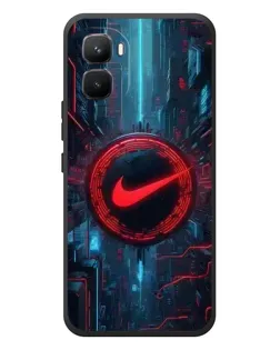 Чехол для Infinix GT 50 Pro с картинкой «Техногенный стиль Nike»