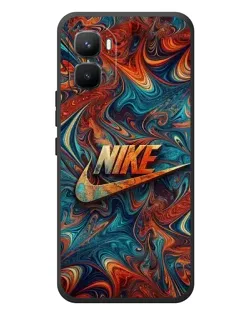 Чехол для Infinix GT 50 Pro с картинкой «Nike в абстракции»