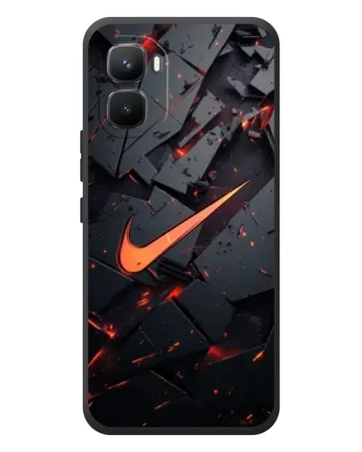 Чехол для Infinix GT 50 Pro с картинкой «Nike — эффект разломов» Чехол для Infinix GT 50 Pro с картинкой «Nike — эффект разломов»