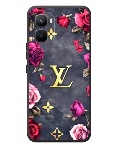 Чехол для Infinix GT 50 Pro с картинкой «Цветочный Louis Vuitton»