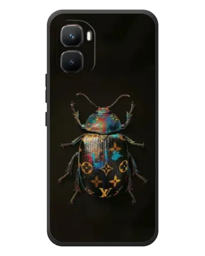 Чехол для Infinix GT 50 Pro с картинкой «LV — мраморный принт»