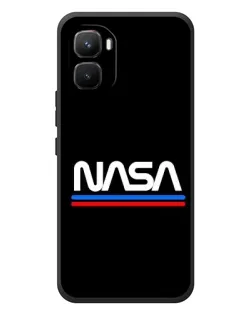 Чехол для Infinix GT 50 Pro с картинкой «NASA — классика Red Blue» Чехол для Infinix GT 50 Pro с картинкой «NASA — классика Red Blue»