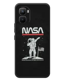 Чехол для Infinix GT 50 Pro с картинкой «NASA — шагаем по Луне» Чехол для Infinix GT 50 Pro с картинкой «NASA — шагаем по Луне»