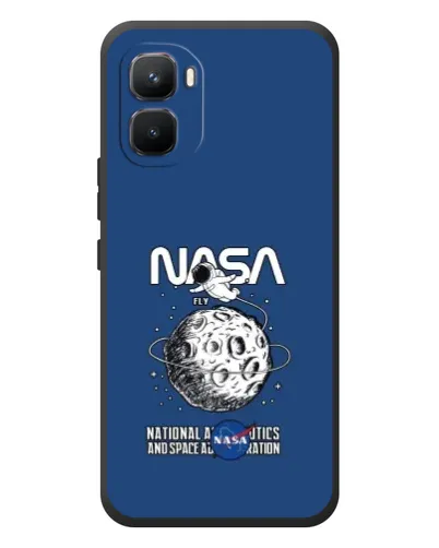 Чехол для Infinix GT 50 Pro с картинкой «NASA — лунная миссия» Чехол для Infinix GT 50 Pro с картинкой «NASA — лунная миссия»