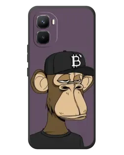 Чехол для Infinix GT 50 Pro с картинкой «Bored Ape в кепке»