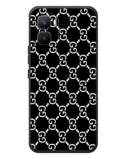 Чехол для Infinix GT 50 Pro с картинкой «Gucci — сетчатый паттерн»