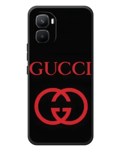 Чехол для Infinix GT 50 Pro с картинкой «Gucci — красный логотип» Чехол для Infinix GT 50 Pro с картинкой «Gucci — красный логотип»