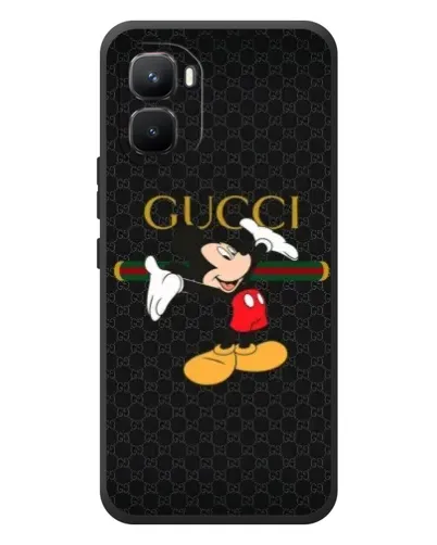 Чехол для Infinix GT 50 Pro с картинкой «Микки Маус Gucci» Чехол для Infinix GT 50 Pro с картинкой «Микки Маус Gucci»