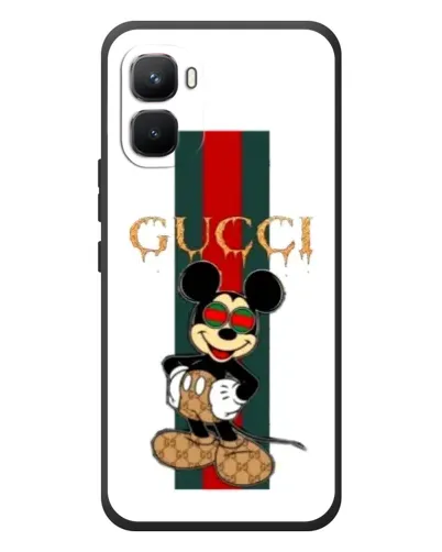 Чехол для Infinix GT 50 Pro с картинкой «Микки Маус Gucci — полосы» Чехол для Infinix GT 50 Pro с картинкой «Микки Маус Gucci — полосы»