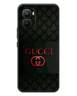 Чехол для Infinix GT 50 Pro с картинкой «Gucci — стеганый черный»