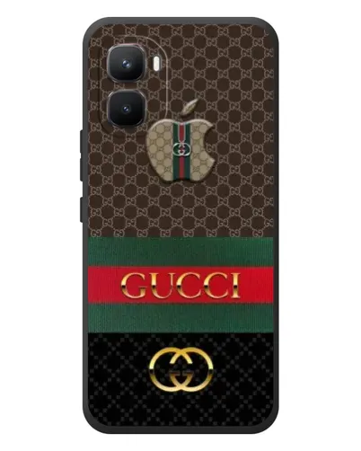 Чехол для Infinix GT 50 Pro с картинкой «Gucci — брендированный десерт» Чехол для Infinix GT 50 Pro с картинкой «Gucci — брендированный десерт»