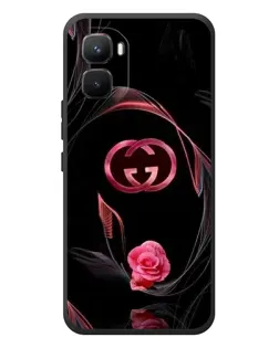 Чехол для Infinix GT 50 Pro с картинкой «Gucci — неоновая роза»