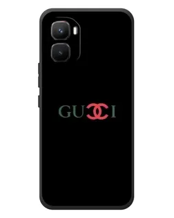 Чехол для Infinix GT 50 Pro с картинкой «Gucci — красный градиент»