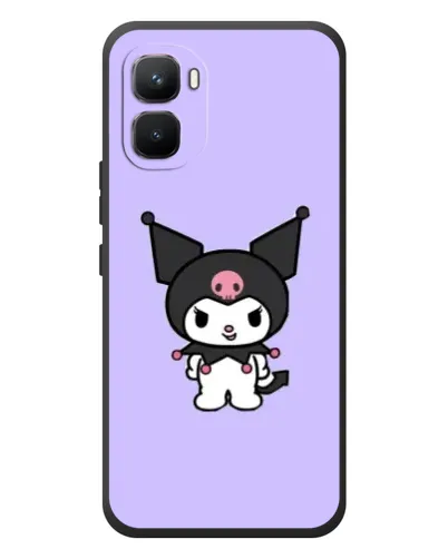 Чехол для Infinix GT 50 Pro с картинкой «Kuromi — нежный фиолетовый»