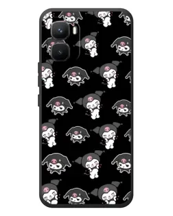 Чехол для Infinix GT 50 Pro с картинкой «Черный паттерн Kuromi» Чехол для Infinix GT 50 Pro с картинкой «Черный паттерн Kuromi»