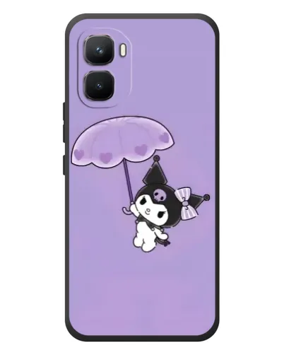 Чехол для Infinix GT 50 Pro с картинкой «Kuromi с зонтиком»