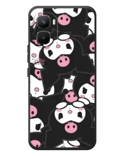 Чехол для Infinix GT 50 Pro с картинкой «Паттерн голов Куроми» Чехол для Infinix GT 50 Pro с картинкой «Паттерн голов Куроми»