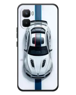 Чехол для Infinix GT 50 Pro с картинкой «Вид сверху — BMW M» Чехол для Infinix GT 50 Pro с картинкой «Вид сверху — BMW M»