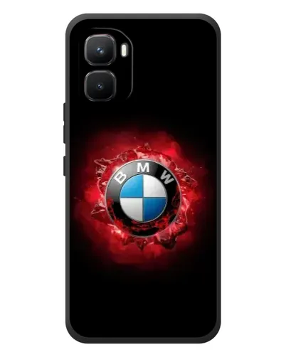 Чехол для Infinix GT 50 Pro с картинкой «Логотип BMW — вспышка» Чехол для Infinix GT 50 Pro с картинкой «Логотип BMW — вспышка»