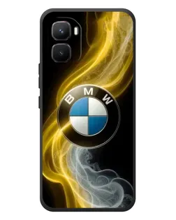 Чехол для Infinix GT 50 Pro с картинкой «Золотистый дым BMW» Чехол для Infinix GT 50 Pro с картинкой «Золотистый дым BMW»