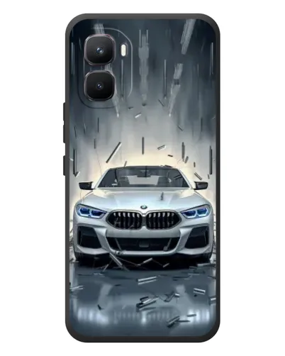 Чехол для Infinix GT 50 Pro с картинкой «BMW в свете фар» Чехол для Infinix GT 50 Pro с картинкой «BMW в свете фар»