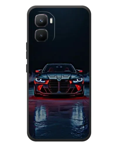 Чехол для Infinix GT 50 Pro с картинкой «BMW на мокрой дороге» Чехол для Infinix GT 50 Pro с картинкой «BMW на мокрой дороге»