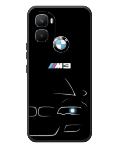 Чехол для Infinix GT 50 Pro с картинкой «Минималистичный принт BMW M3» Чехол для Infinix GT 50 Pro с картинкой «Минималистичный принт BMW M3»