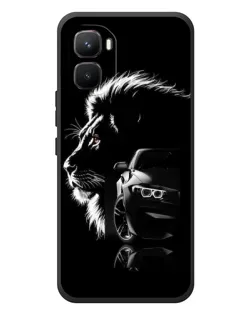 Чехол для Infinix GT 50 Pro с картинкой «BMW и лев» Чехол для Infinix GT 50 Pro с картинкой «BMW и лев»
