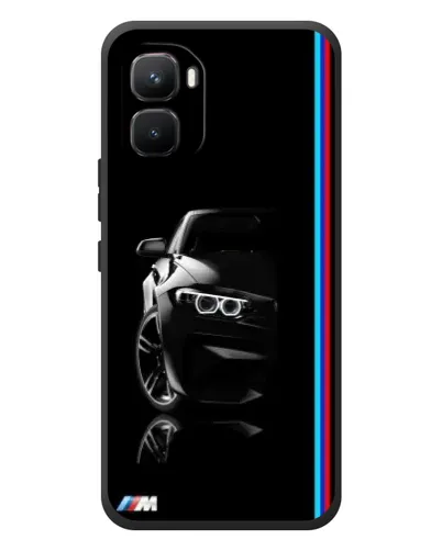 Чехол для Infinix GT 50 Pro с картинкой «Силуэт BMW в темноте» Чехол для Infinix GT 50 Pro с картинкой «Силуэт BMW в темноте»