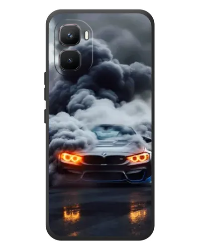 Чехол для Infinix GT 50 Pro с картинкой «BMW в дыму» Чехол для Infinix GT 50 Pro с картинкой «BMW в дыму»