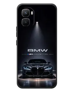 Чехол для Infinix GT 50 Pro с картинкой «BMW сквозь ночной город» Чехол для Infinix GT 50 Pro с картинкой «BMW сквозь ночной город»